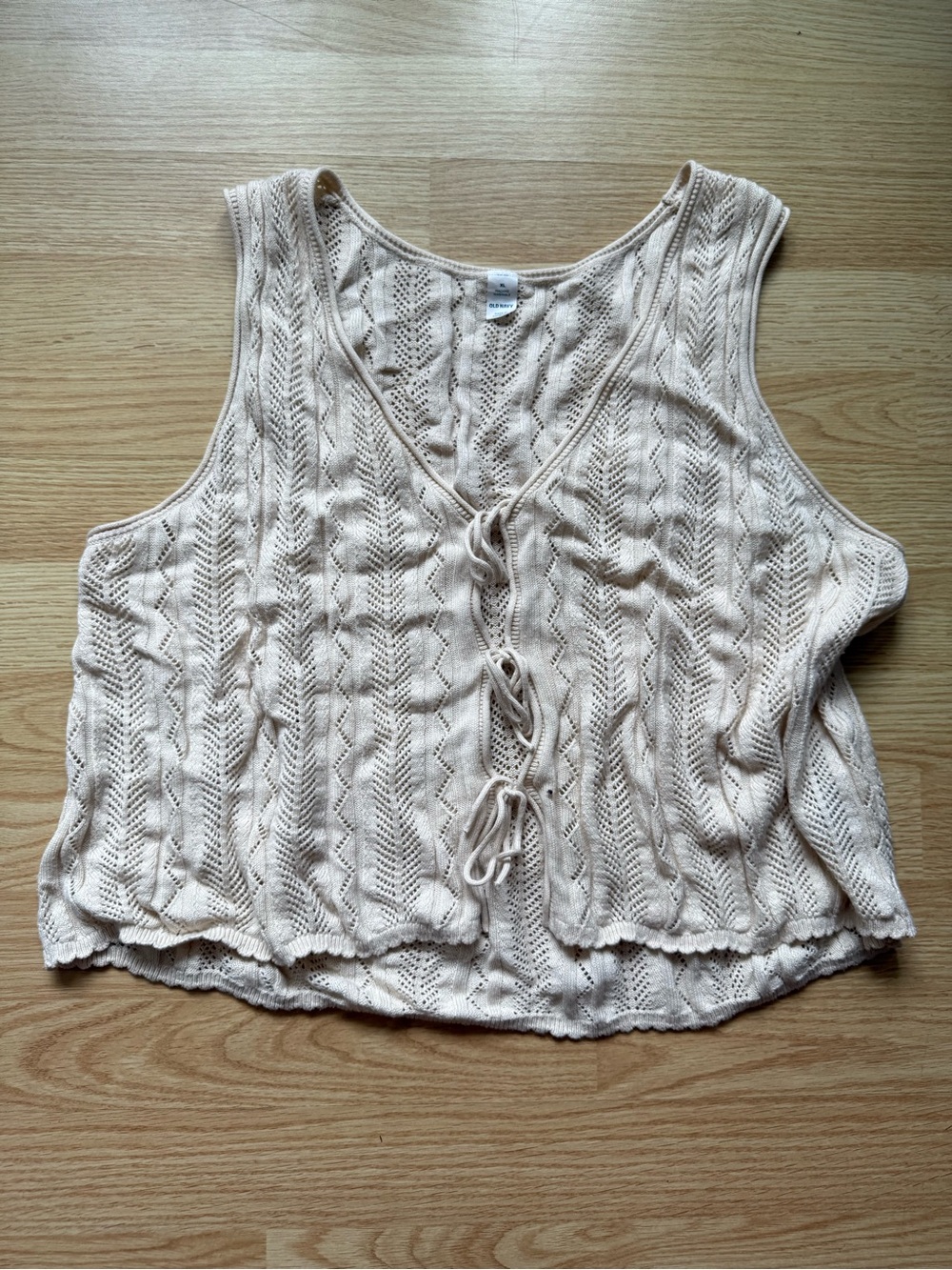 Old Navy Crocheted Womens Tank Top Size XL